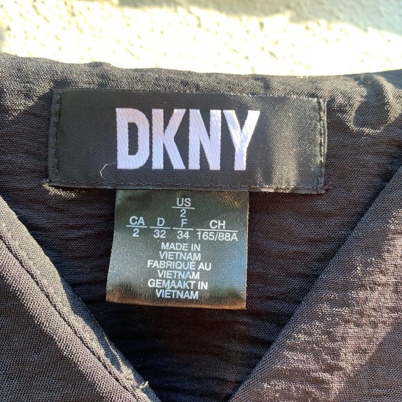 DKNY Tie-Front Dress - Picture 7 of 7